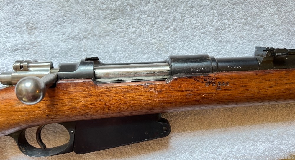 Gorgeous Argentine Model 1891 Mauser Ludwig & Loewe 7.65x53 Rifle Matching -img-2