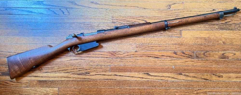 Gorgeous Argentine Model 1891 Mauser Ludwig & Loewe 7.65x53 Rifle Matching -img-0