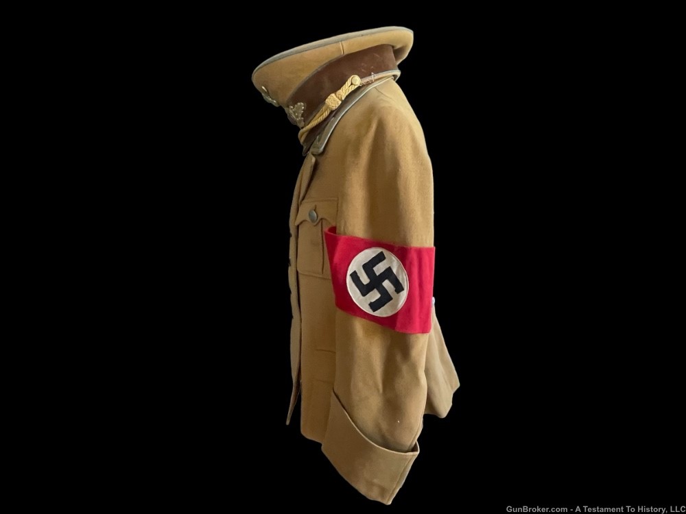 WWII GERMAN- NSDAP LEADER- ORTSGRUPPENLEITER UNIFORM SET- WW2 GI BRING BACK-img-16