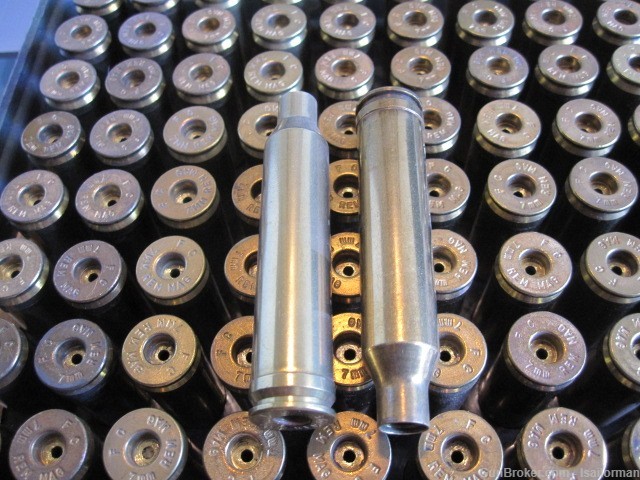 7mm Remington Magnum Rem Mag Brass and Remington 140 gr. Spitzer BT Bullets-img-2