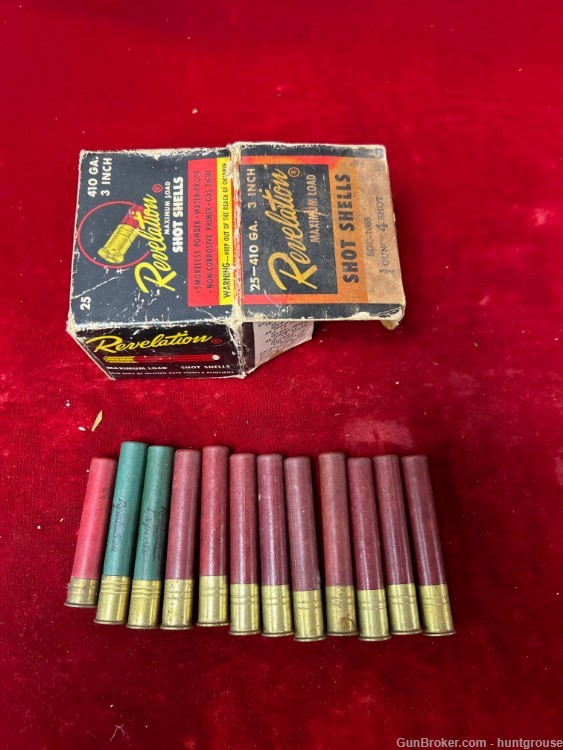 Vintage ammo assorted, 41 Long Colt, 32 RF, 25 ACP, 410 shotshells-img-1