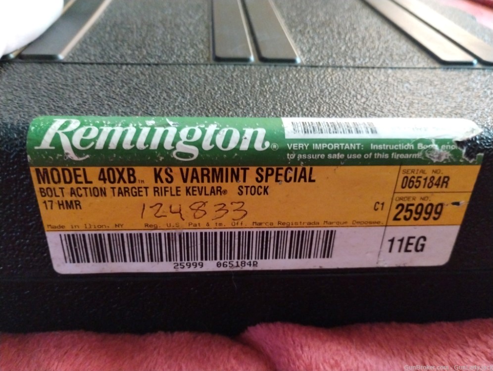 RARE! Remington 40X 17HMR Remington custom shop build- 1 of 1-img-4