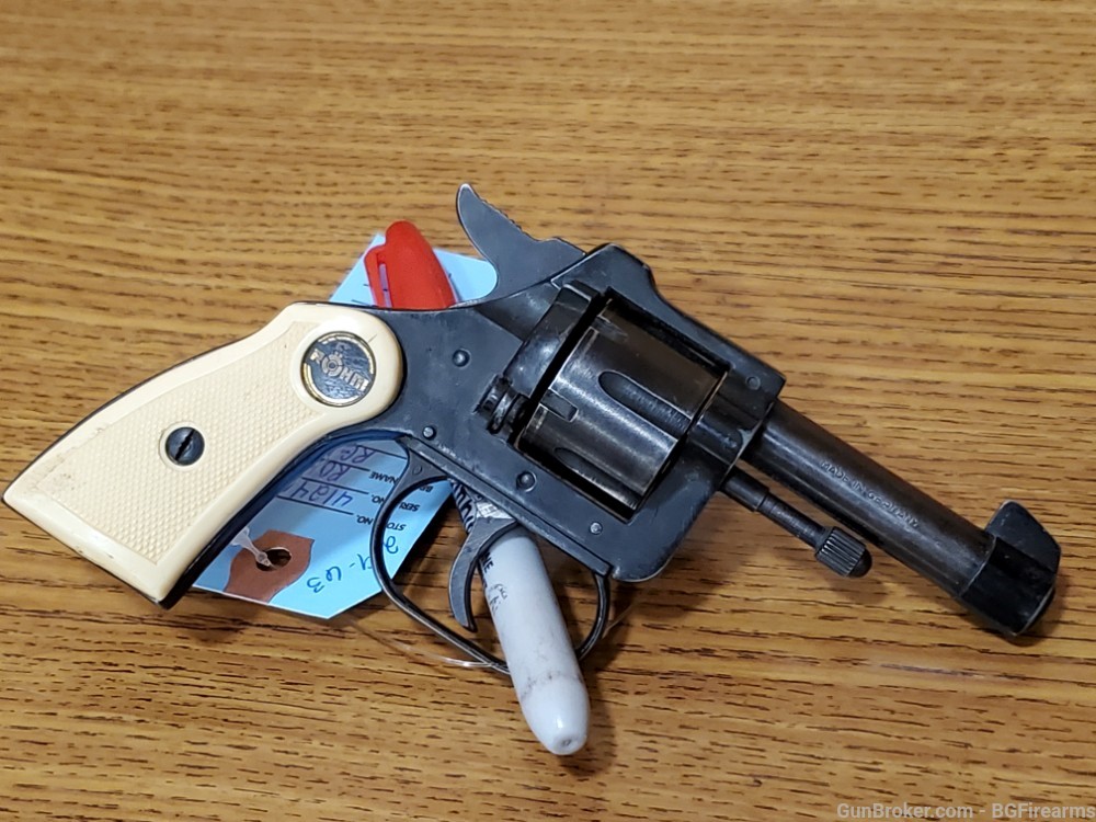 Rohm RG10 .22 Short revolver $.01 start No Reserve-img-1