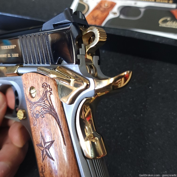 Custom & Collectable Colt 1911 Lone Star II CNC TT 45ACP  #1 of 200 Layaway-img-13
