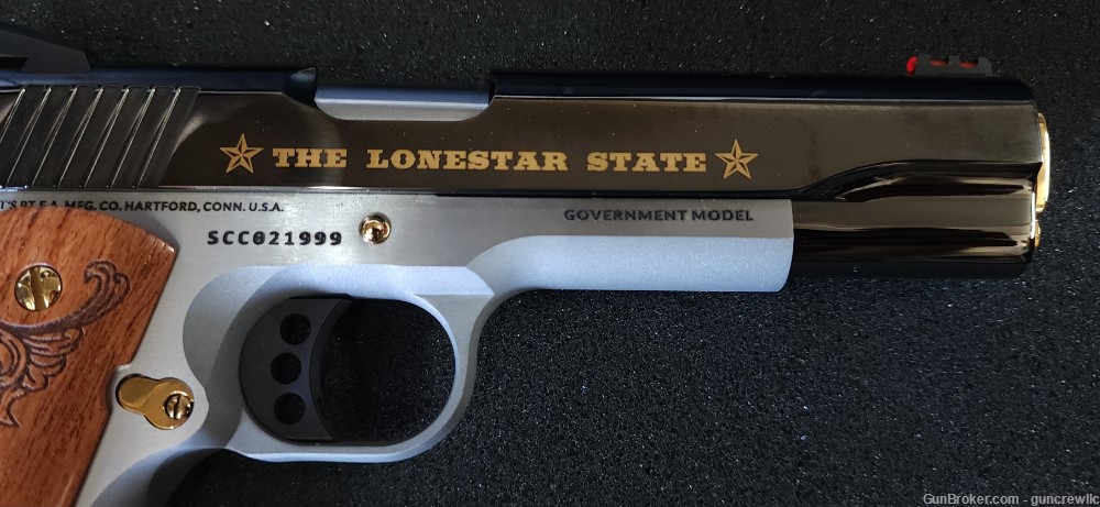 Custom & Collectable Colt 1911 Lone Star II CNC TT 45ACP  #1 of 200 Layaway-img-6
