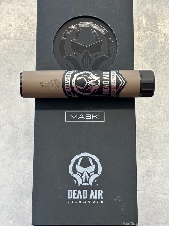 Dead Air Mask 22 Cal Flat Dark Earth-img-0