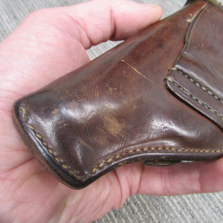 GERMAN WWII POLICE MAUSER MODEL 1934 7.65mm PISTOL HOLSTER DATED 1938  -img-9
