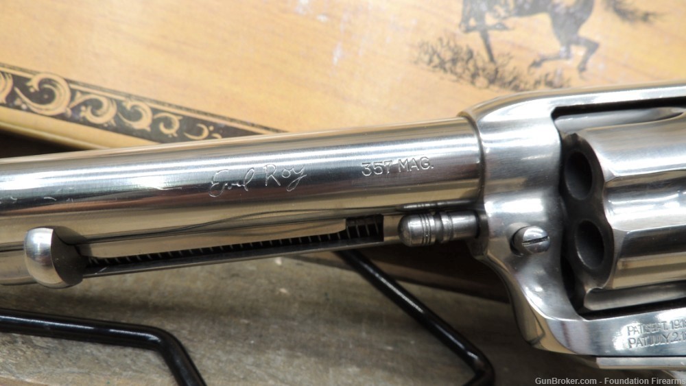 Cimarron Uberti 1873 Evil Roy Comp. SA 5.5" .357 Stainless-img-2