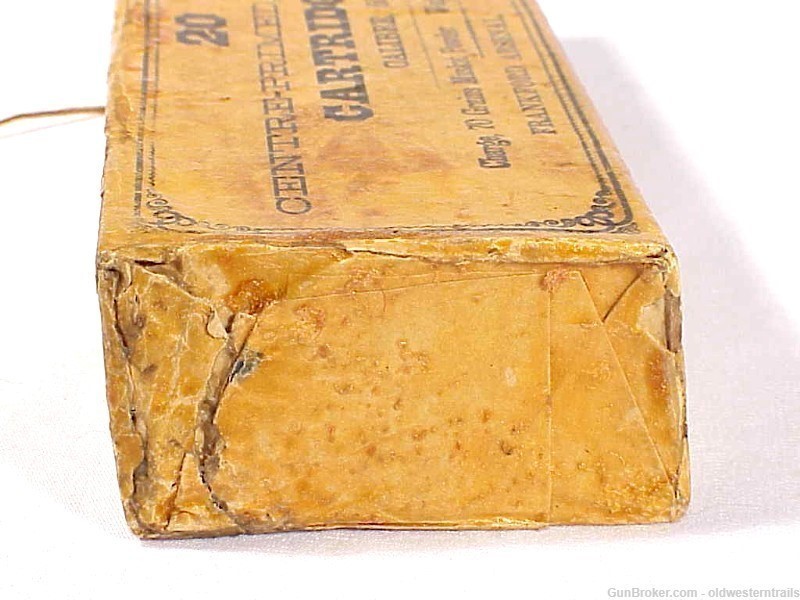 Box of 20 -  .50-70 Metallic Cartridges - Frankfort Arsenal 1873-img-1