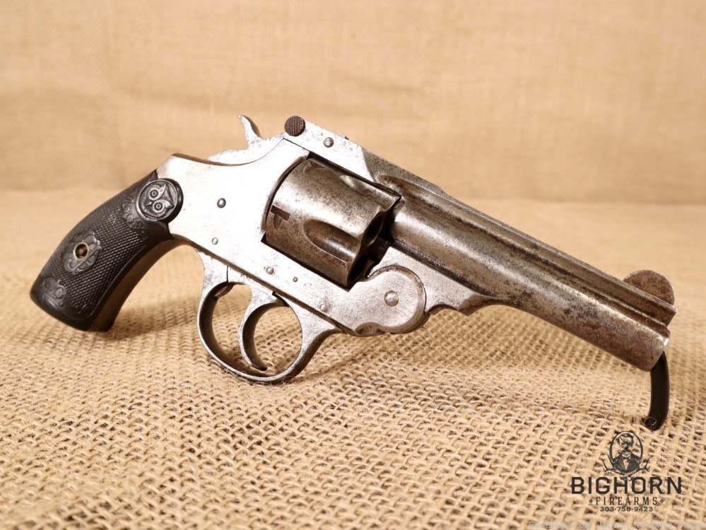 Iver Johnson's Arms & Cycle Works .38 Caliber 5-Shot Top Break Revolver-img-0