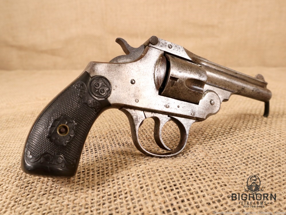 Iver Johnson's Arms & Cycle Works .38 Caliber 5-Shot Top Break Revolver-img-5