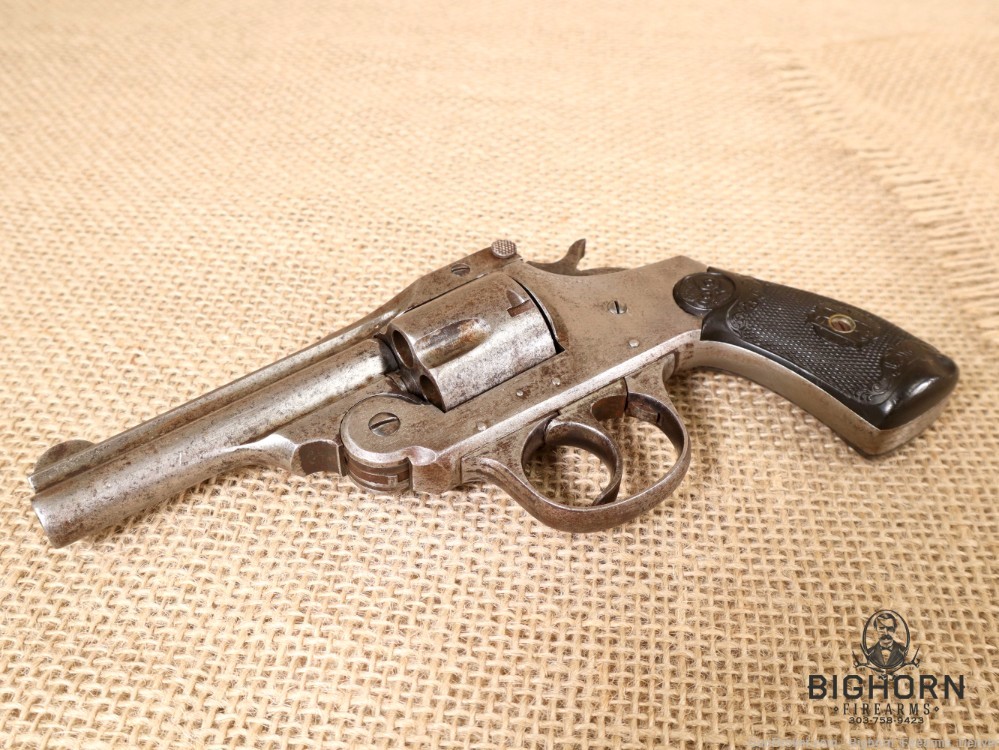 Iver Johnson's Arms & Cycle Works .38 Caliber 5-Shot Top Break Revolver-img-19