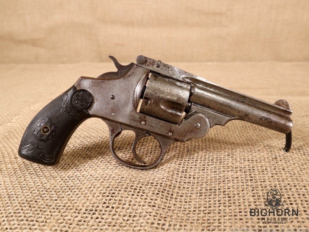 Iver Johnson's Arms & Cycle Works .38 Caliber 5-Shot Top Break Revolver-img-1
