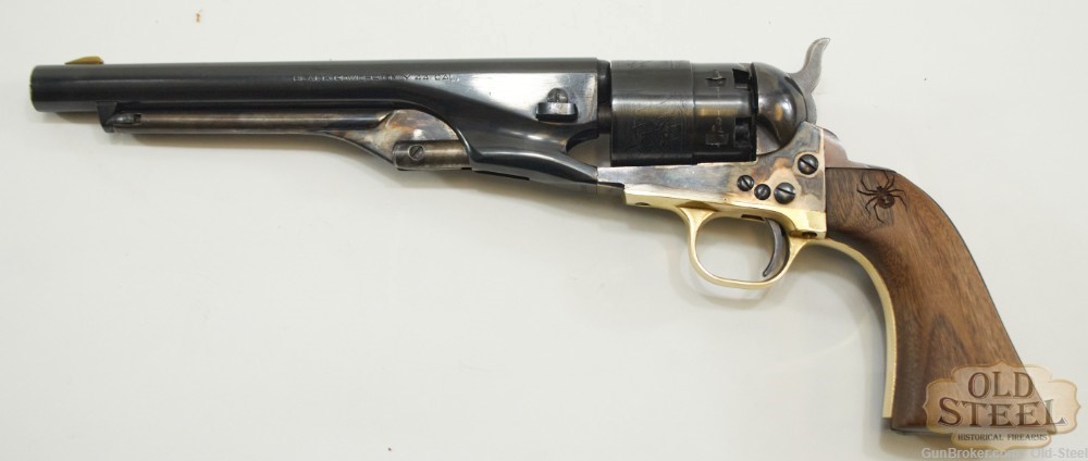 Pietta 1860 Army. .44 Cal Black Widow Hunter Holster-img-0