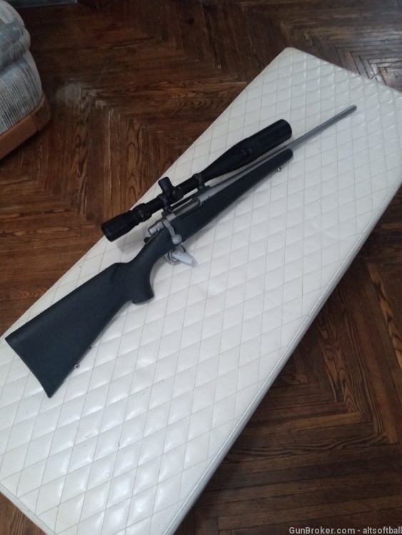 Brand new unfired Remington model 7 with bsa contender target scope -img-1