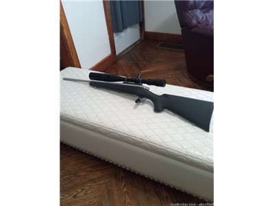 Brand new unfired Remington model 7 with bsa contender target scope 