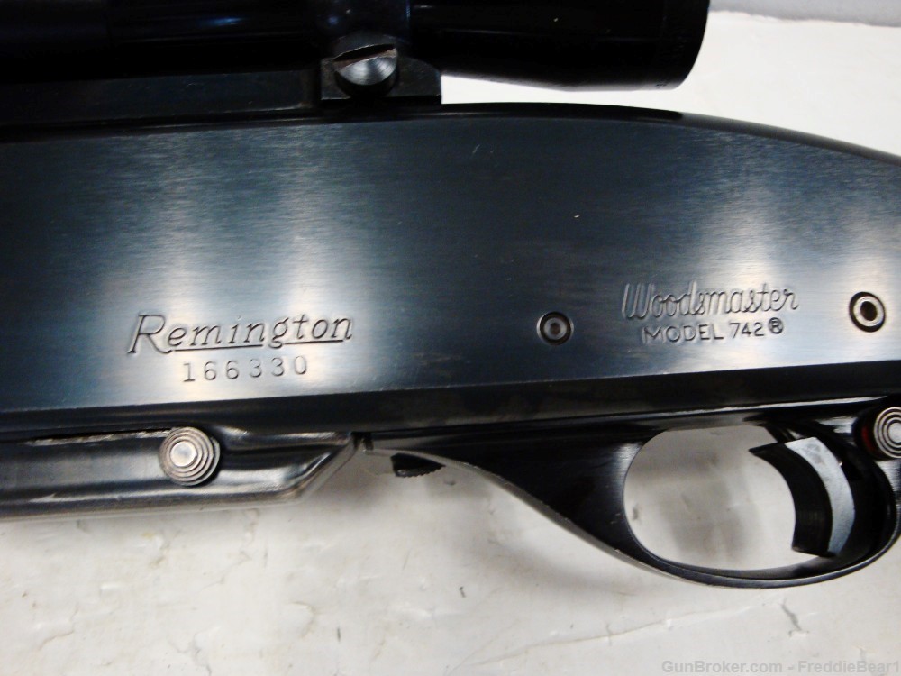 Remington Woodsmaster Model 742  .30-06 Rifle w/ Leupold Scope  Redfield Mt-img-18