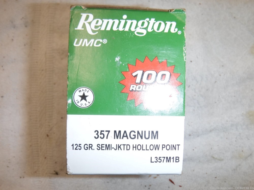 357 MAGNUM AMMO LOT Remington,Hornady, Winchester, Seller & Bellot ,Blazer-img-2