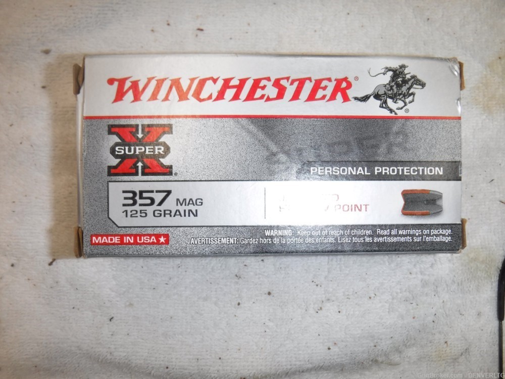 357 MAGNUM AMMO LOT Remington,Hornady, Winchester, Seller & Bellot ,Blazer-img-7