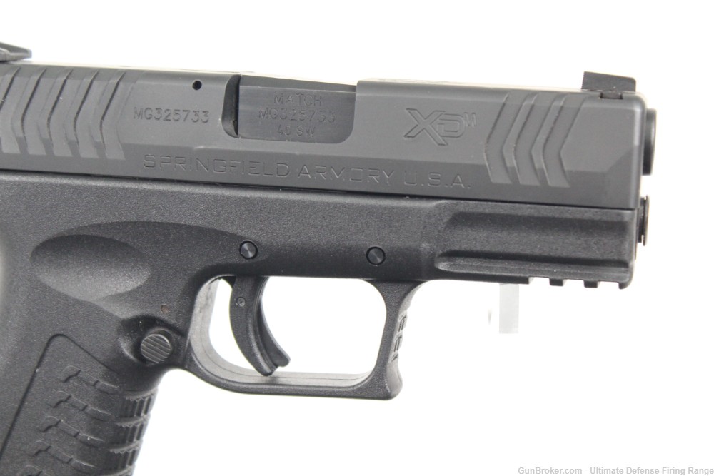 Excellent Springfield XDM 40 S&W 3.8" Barrel in Black (2) 16-Round Mags-img-3