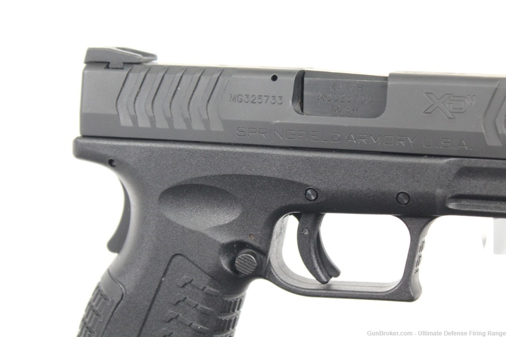 Excellent Springfield XDM 40 S&W 3.8" Barrel in Black (2) 16-Round Mags-img-10