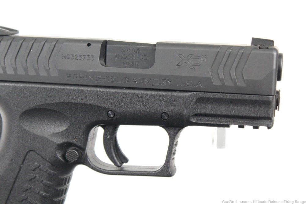 Excellent Springfield XDM 40 S&W 3.8" Barrel in Black (2) 16-Round Mags-img-9