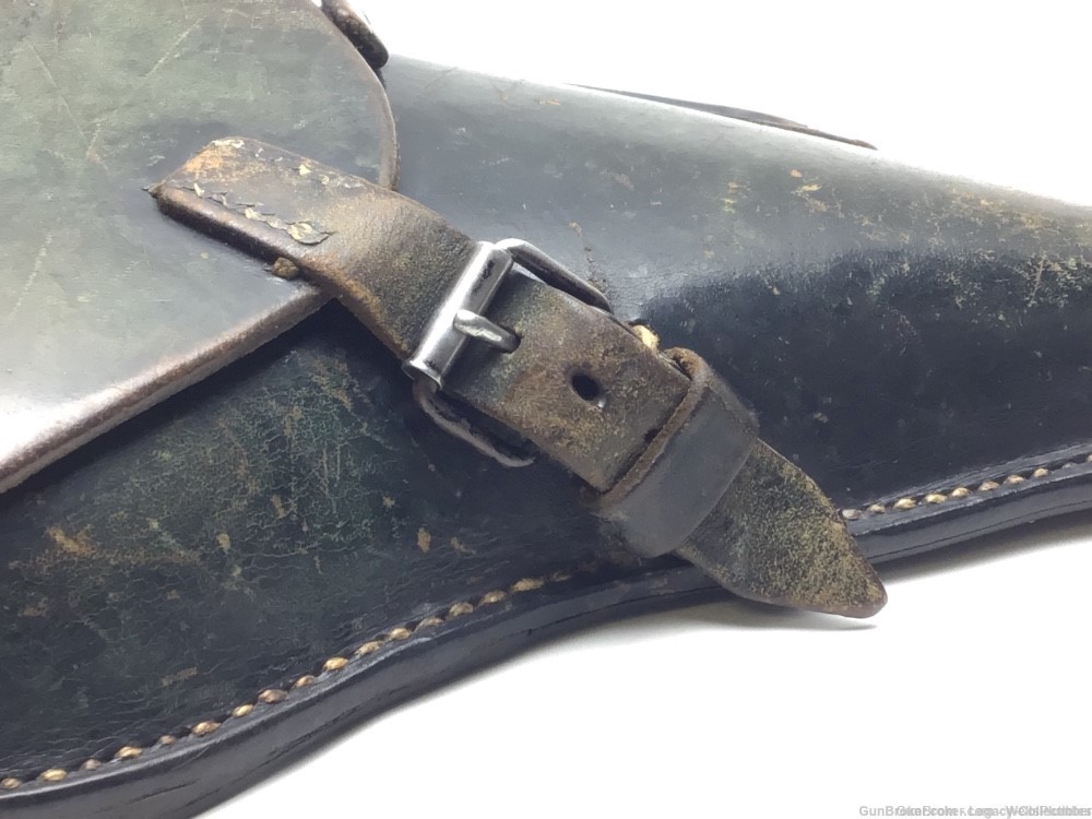 GERMAN WWII LUGER P08 9mm PISTOL HOLSTER 1939 CARL BUSSE MAINZ EAGLE WaA285-img-7