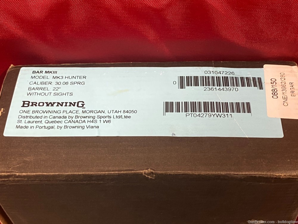 Browning BAR MkIII Hunter 30-06 Used Unfired In Box 2024 Production        -img-26