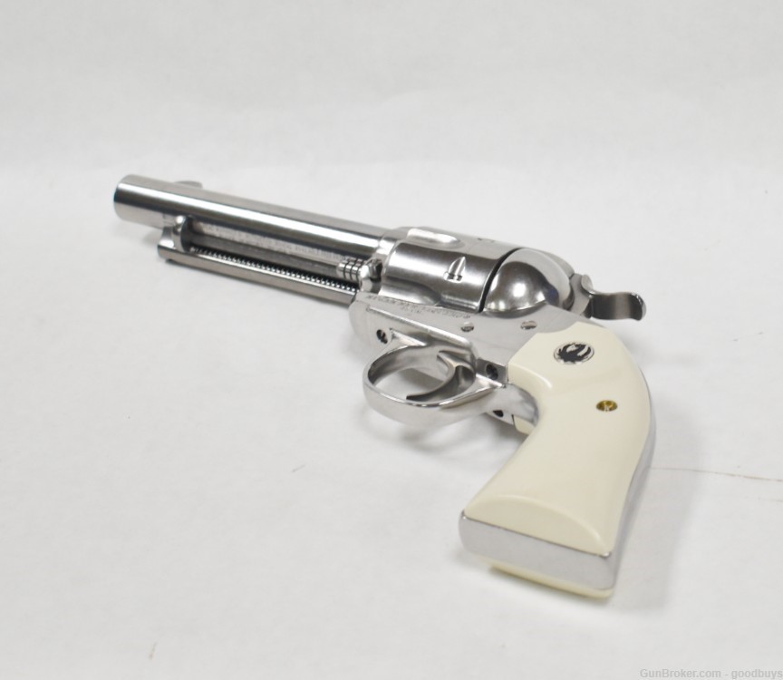 Ruger New Vaquero Bisley 5.5" 45 Colt Stainless SAA 5129 LNIB PENNY SALE-img-14