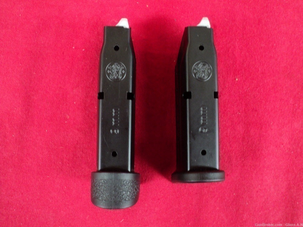USED Smith & Wesson M&P9 Subcompact 2.0 12rd 9mm Magazines Good Condition-img-1