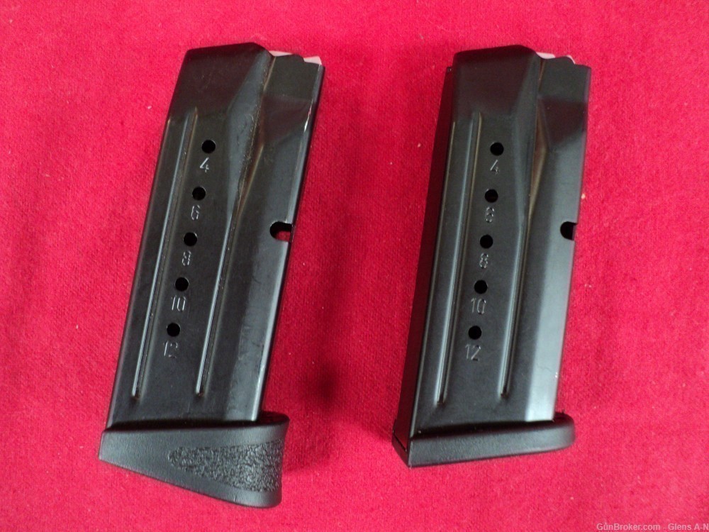 USED Smith & Wesson M&P9 Subcompact 2.0 12rd 9mm Magazines Good Condition-img-2