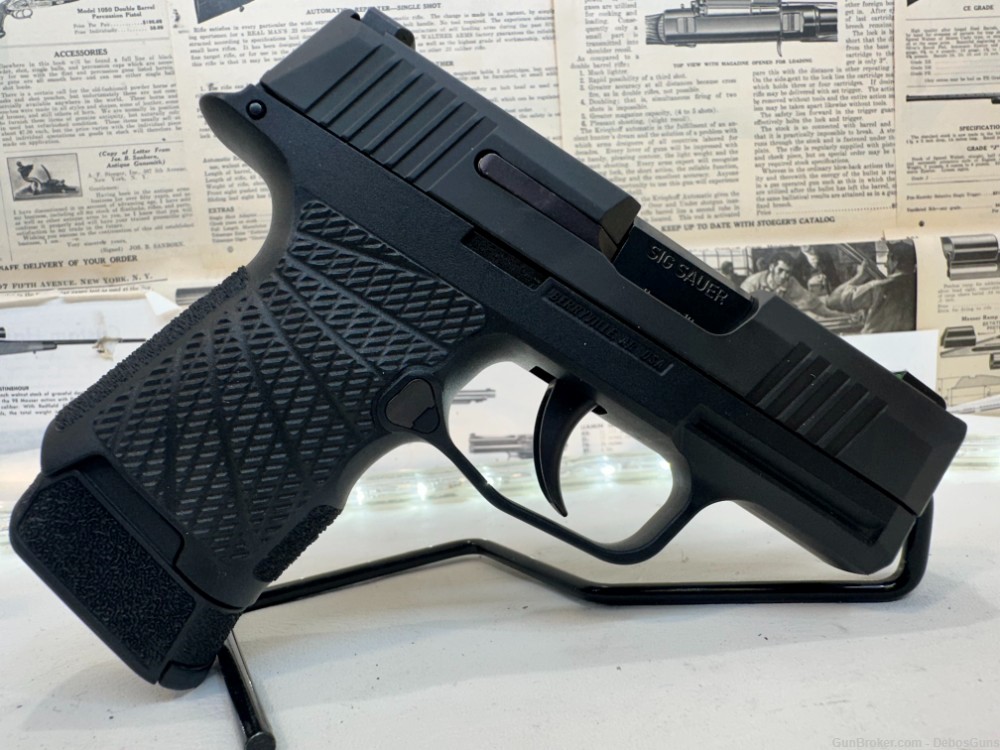 SIG SAUER P365 9MM WITH 5 MAGS  AND HOLSTER PENNY AUCTION!-img-2