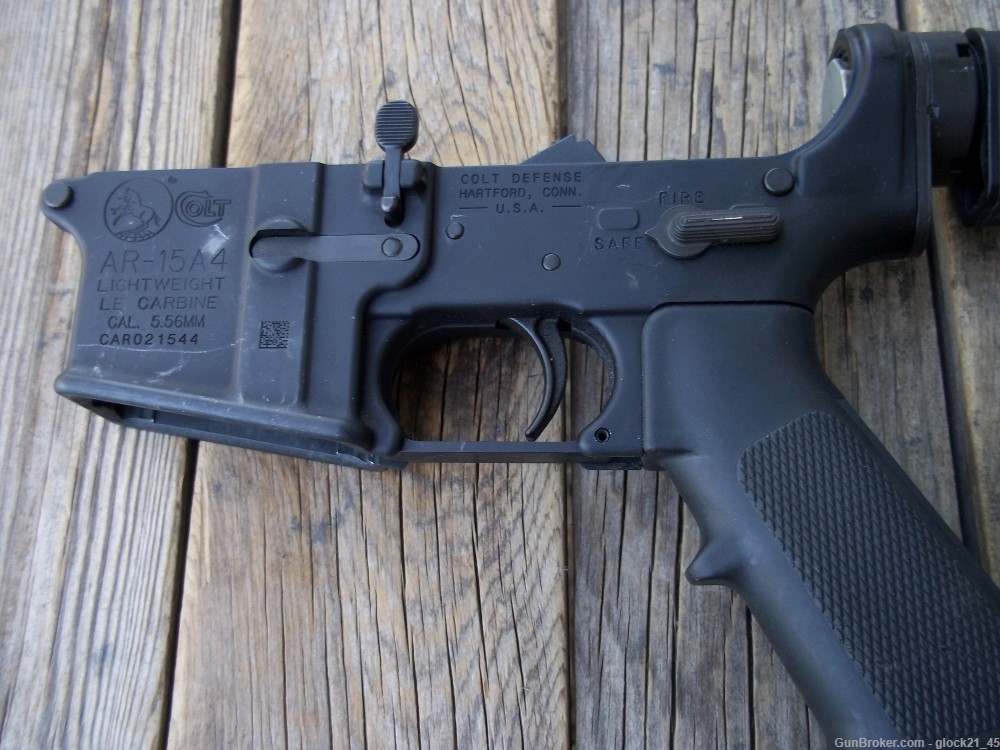 Colt AR15 AR15A4 AR 15 Complete Lower Receiver-img-3
