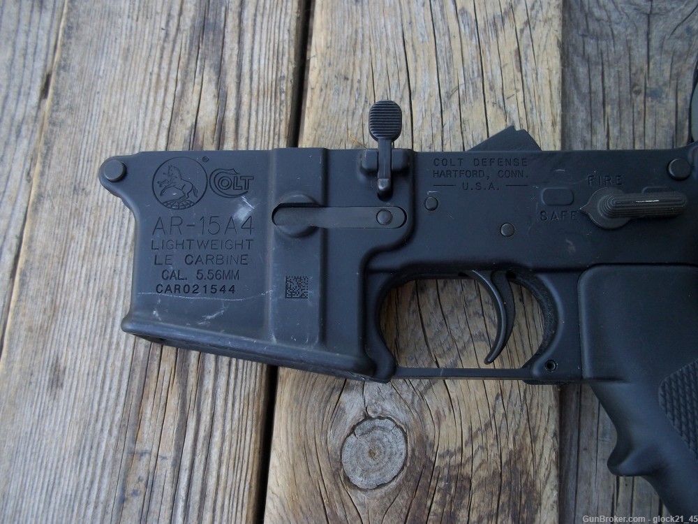 Colt AR15 AR15A4 AR 15 Complete Lower Receiver-img-11