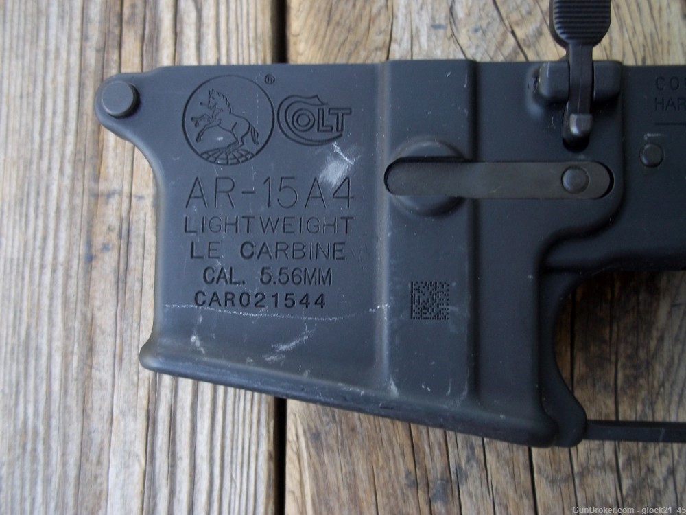Colt AR15 AR15A4 AR 15 Complete Lower Receiver-img-2