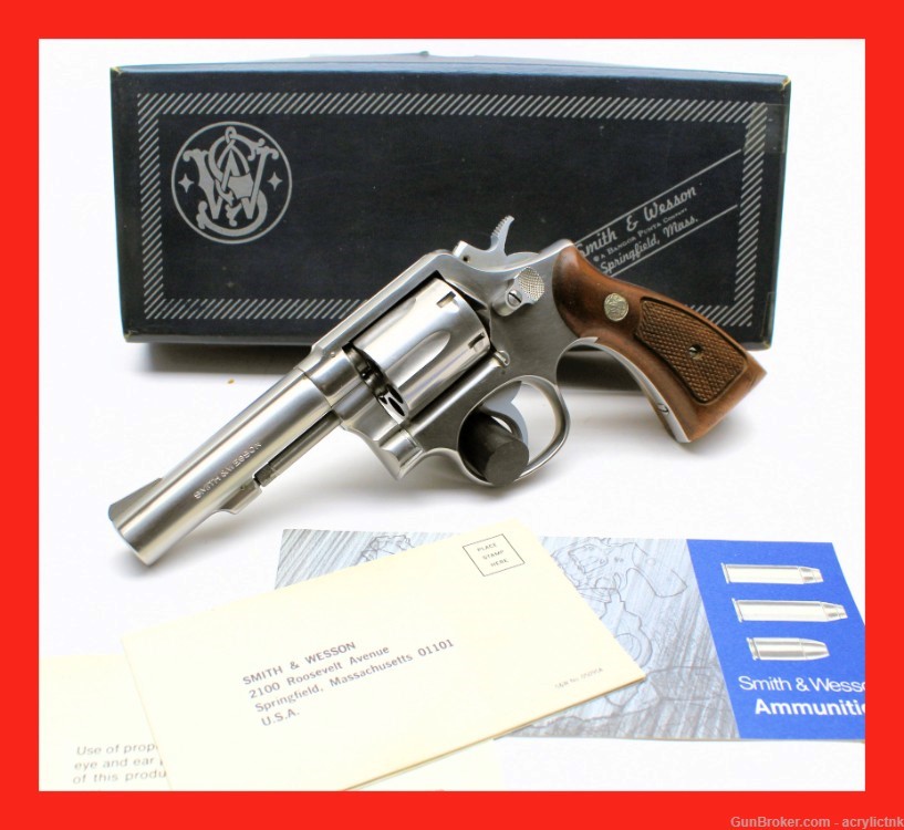 Smith Wesson S W Model 64-3 38 Special 1981 NR $.01 Penny High Bid Wins It!-img-0