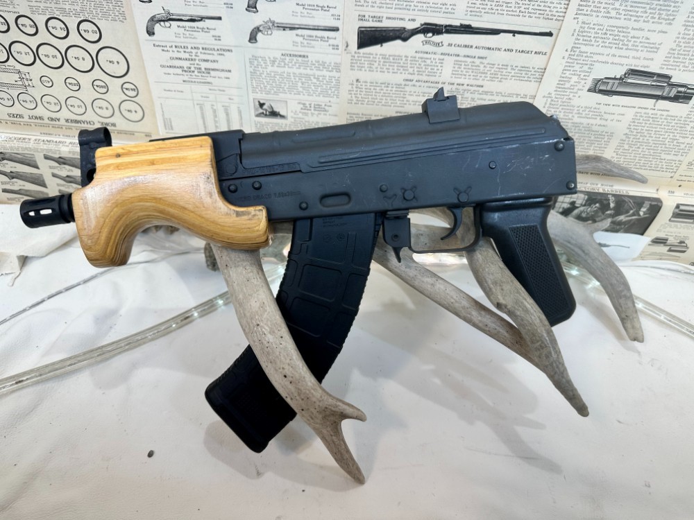 ROMARM CUGIR MICRO DRACO 7.62X39 AK-47 PISTOL PENNY AUCTION!-img-0