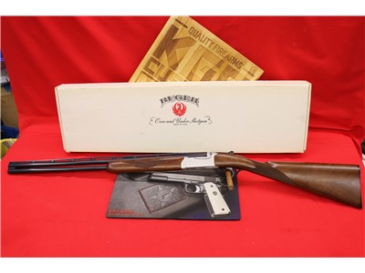 AS NEW RARE Ruger Red Label 28 Gauge 1996 26" ENGLISH STOCK! Beautiful O/U!