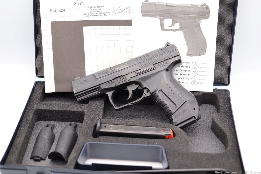 Walther P99 used Euro import small import mark with buy now bonus!-img-6