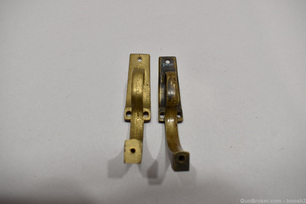 4 Stripped Revolver Grip Frame Parts 3 Brass 1 Zinc? READ-img-7