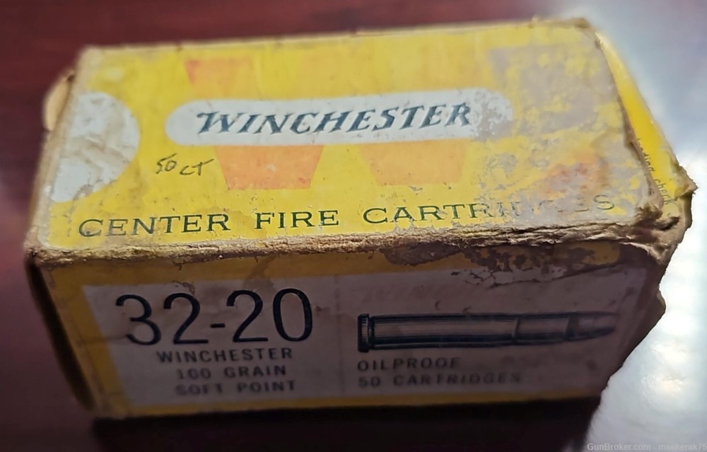 Vintage Winchester 32-20 ammo-img-2