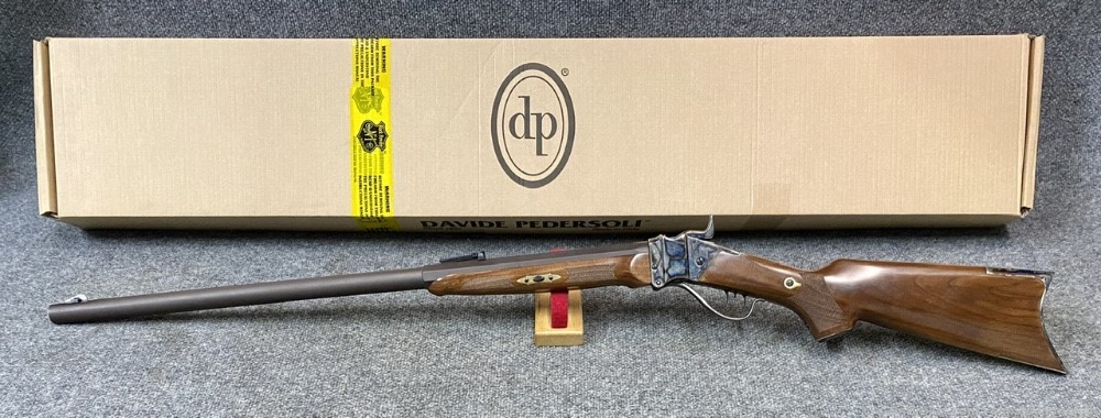 Pedersoli 1874 Sharps 45-70 Walnut 30 inch new unfired pre owned-img-0