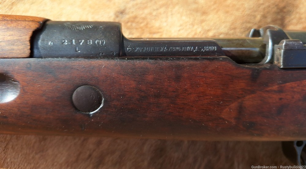 CZ Brno Brazilian 7x57mm Mauser Model 1908/34 PENNY AUC with Cleaning Rod-img-9