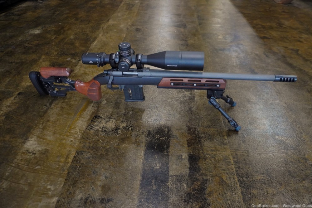 Custom Remington 700 Bolt Action Rifle with Woox Chassis Arken EP5 scope-img-2