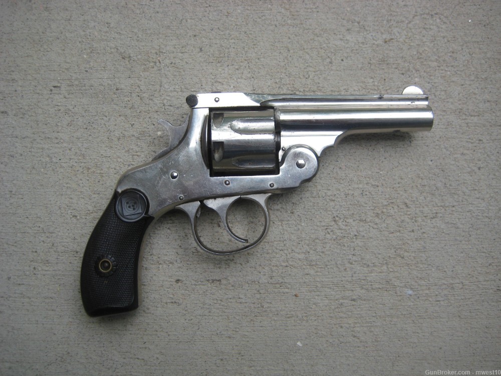 H&R Top Break Revolver Antique-img-6