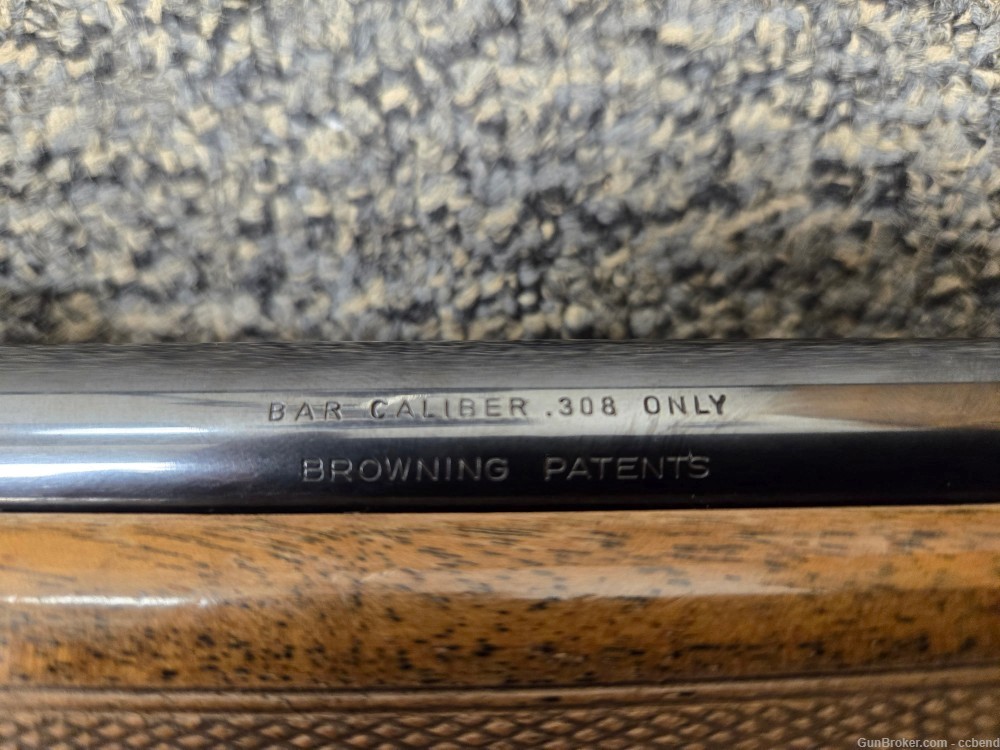 Browning BAR Semi-Auto Rifle .308 Winchester w/ 2 magazines-img-9