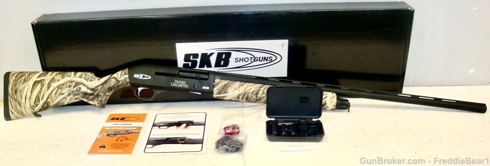 SKB Ducks Unlimited HS300 Field Shotgun Habitat Camo 20 Ga. 28”  NEW IN BOX-img-0