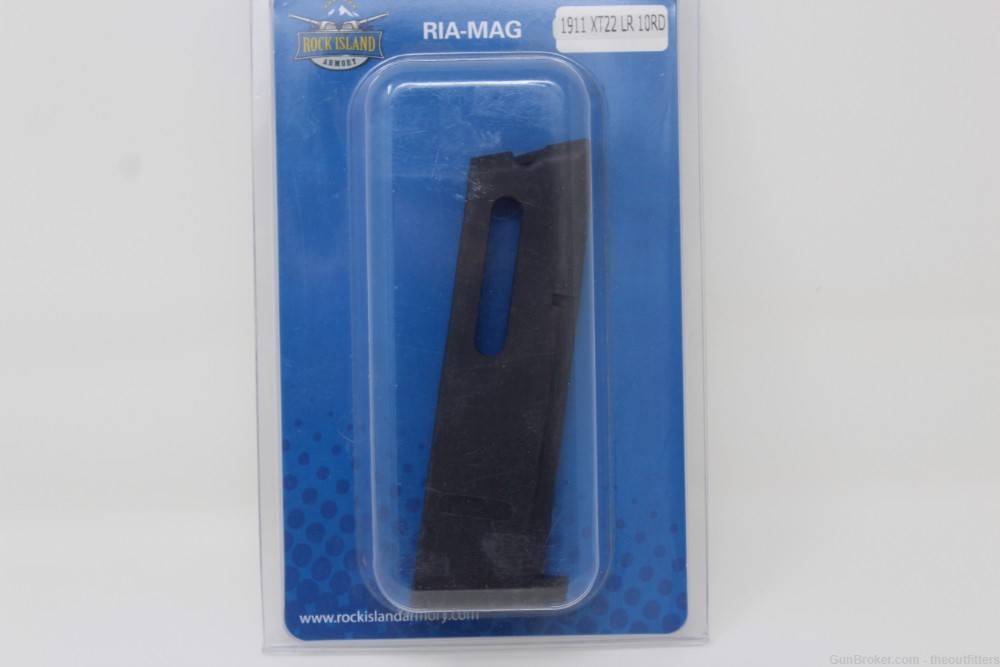 ROCK ISLAND ARMORY RIA-MAG 1911 XT22 LR 10 ROUND 22 LONG RIFLE MAGAZINE-img-2