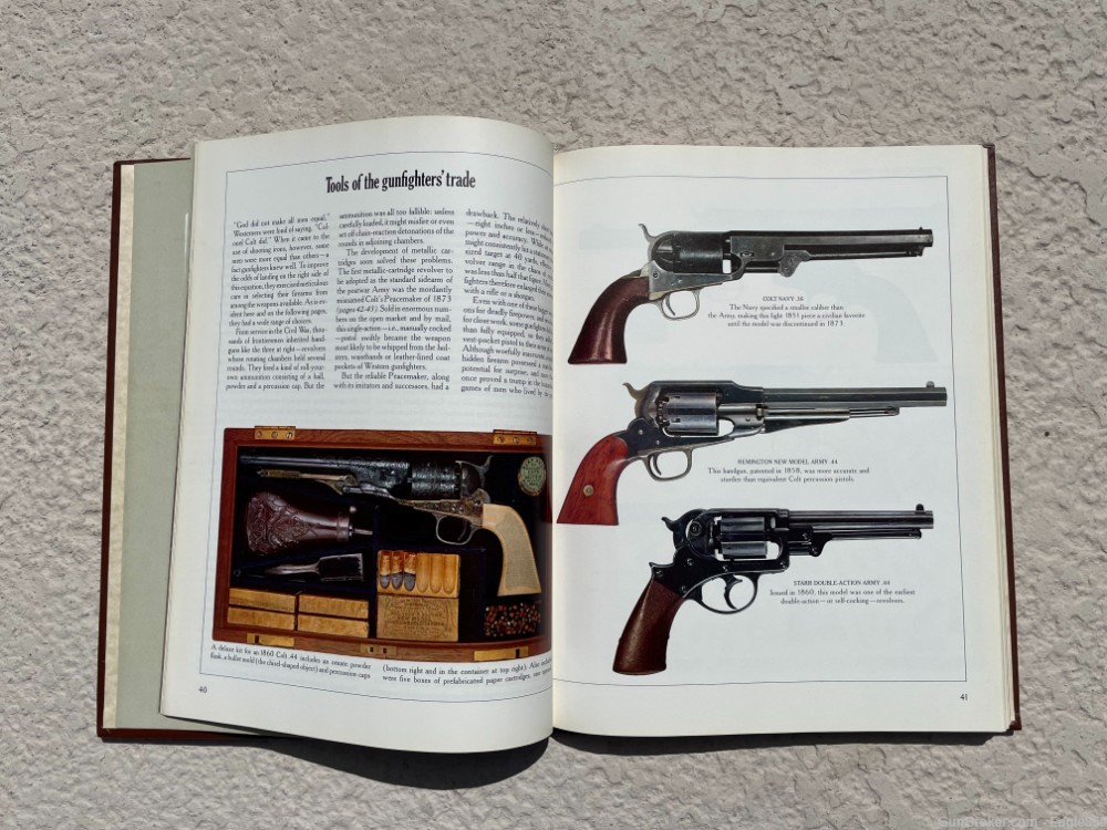 The Gunfighters Book, by Paul Trachtman. New Hardcover, 238 Pages.-img-2