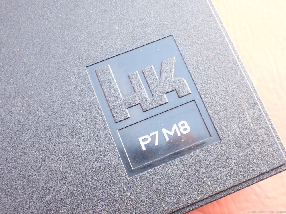 HK P7M8 9MM FACTORY HARDCASE HECKLER KOCH P7 ORIGINAL BOX SER# 120443-img-5